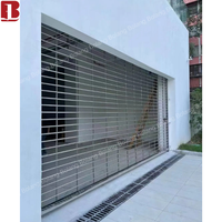 Porte roulante électrique Bolang en acier inoxydable 304, grille en maille, volet roulant résistant à la corrosion, antivol, pour boutiques, magasins, bureaux
