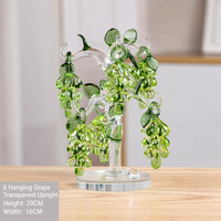 Arbre de vigne artificiel en cristal en gros, bonsaï, décoration d'intérieur, ornement porte-bonheur Feng Shui pour bureau, cadeau