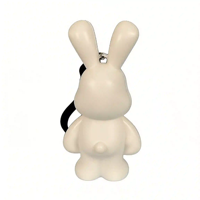 Meilleures ventes : Porte-clés DIY Ours Liquide Lapin, Jouets de peinture faits main de différentes tailles, Figurines créatives Ours Violent Brick, Coffret cadeau