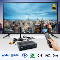 Décodeur TV numérique personnalisé PVR H.264 HEVC DVB-T2 HDTV DD Free MPEG4 DVB-T2 – Boîtier TV HD