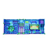 Parc d'attractions gonflable géant pour enfants, en PVC, pour événements importants, location de jeux gonflables