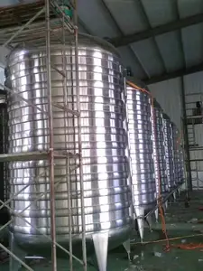 500l-5000l स्टेनलेस स्टील सक्रिय रासायनिक भंडारण तीन-परत भंडारण उपयुक्त पानी के भंडारण टैंक