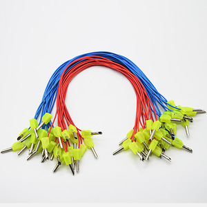 Cables físicos / Enchufe hueco de 2 clavijas / Postes de conexión para placas de circuito / Enchufe cuadrado / Instrumentos didácticos y experimentales - Product Image 2