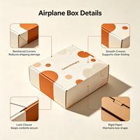 Boîtes d'emballage cadeau personnalisées en carton ondulé recyclable avec logo pour chaussures, vêtements, boîtes postales en papier, boîtes d'expédition pour petites entreprises