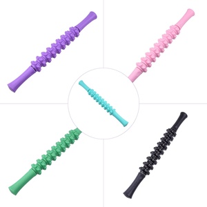 Rodillo de masaje ergonómico con forma de engranaje para piernas, rodillo de fascia para alivio del dolor lumbar y flexores de cadera - Product Image 3