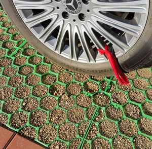 Grilles en nid d'abeille carrées en HDPE pour remplissage de <span class=keywords><strong>gravier</strong></span>, écologiques, 50*50, pour enclos à chevaux, stationnement en débordement et allées - Product Image 6