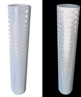Feuille réfléchissante prismatique autocollante haute visibilité, imprimable par transfert thermique, pour la sécurité routière, marque MAYSUN