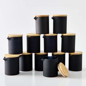 GOOPURE Frasco de Vidro para Óleo Corporal e Relaxamento Muscular, Spa Doméstico, 7 OZ (Preto Fosco) - Product Image 1