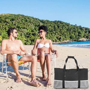 Sac de plage personnalisé grande capacité avec fermeture éclair, nouvelle tendance, pour les vacances d'été, sac de voyage imperméable, fabriqué en usine BSCI - Product Image 6