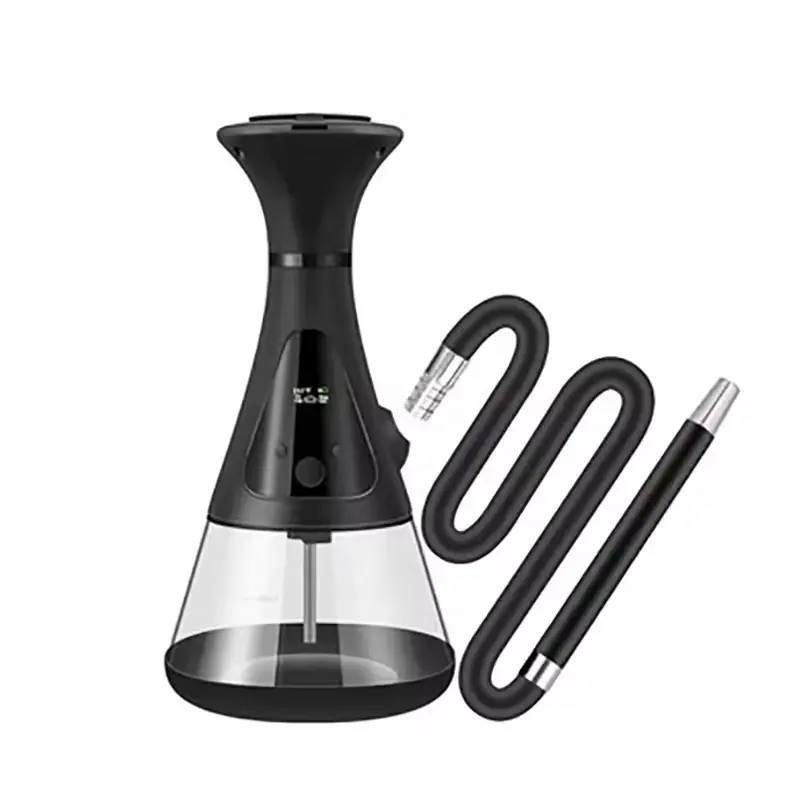 Ensemble Shisha électronique de luxe-noir