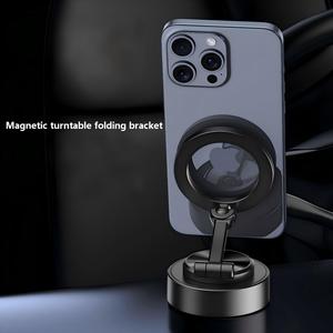 Caricatore Wireless Pieghevole 15W con Supporto per Telefono Auto Sottile per iPhone 16 e 15, Supporto Magnetico Forte per <span class=keywords><strong>Cellulare</strong></span> - Product Image 4