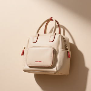 Produttore personalizzato vegano pelle Pu Beige grande capacità zaino mamma borse da viaggio pannolino madre per il <span class=keywords><strong>neonato</strong></span> - Product Image 6