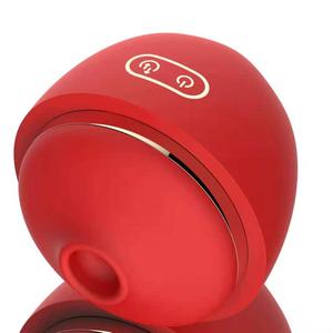 Apfel form <span class=keywords><strong>Vagina</strong></span> Saugen Vibrator Intim Gut Nippel Sauger Oral Lecken Klitoris Stimulation Leistungs starkes Sexspielzeug für Frauen - Product Image 5