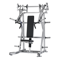 Máquina de entrenamiento de fuerza Iso-Lateral Low Row para gimnasios comerciales 2026