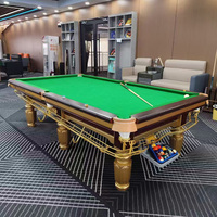Table de billard de luxe professionnelle pour tournoi, vente en gros pour clubs