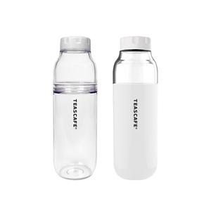 Crystal Clear 3 Tier <b>Water</b> Bottle 500ml Cute Juice Drinkware And Milk <b>Container</b> Crafted From Durable Ecozen Material - Product Image 4