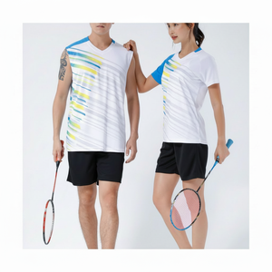 เสื้อฟุตบอลเครื่องแบบ OEM ทำว่างเปล่าฟุตบอลสวมเทนนิสแห้งเร็วเครื่องแบบเทนนิสกับ Oem Odm บริการ - Product Image 1