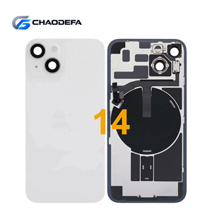 Carcasa Trasera para iPhone 14 con Placa de Acero, NFC, Carga, Linterna y Diseño de Barra Flexible - Product Image 4