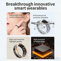 Anillo Inteligente para Mujeres y Hombres con Monitor de Ciclo Menstrual, Monitor de Sueño, Monitor de Temperatura Corporal y Registro de Actividad Física