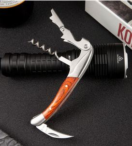 Customizable Logo Wedding Parties Casual Gatherings KitchenPortable Multifunction Wine Beer Bottle Gift Opener Wood Corkscrew - Product Image 6