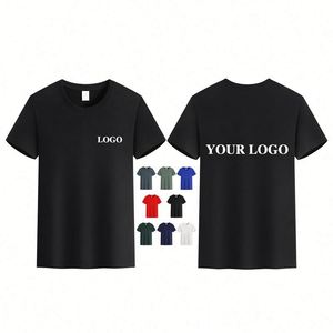 Custom Logo Formal Style Breathable Men's Sports <b>T</b>-Shirt Grams Dyed Compressed Sublimation Blank Digital Printing Sports Basics - Product Image 1