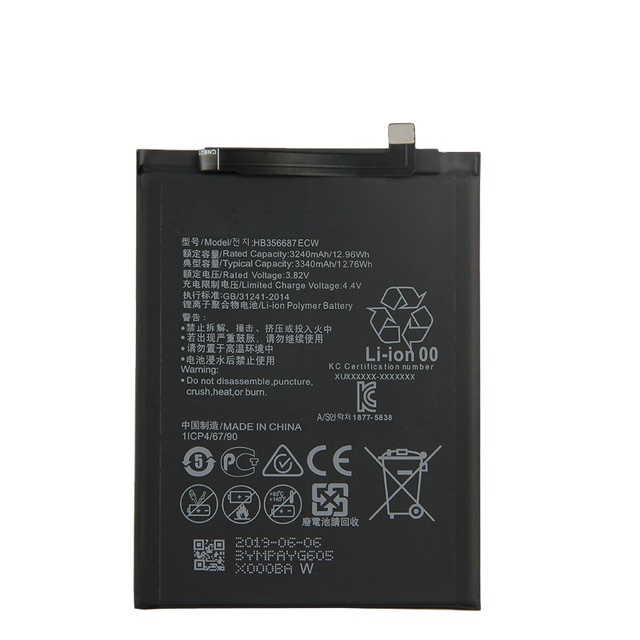 High Quality Original Mobile Phone Battery for Huawei P8 P9 P10 P20 Y7 Y9 Prime Y9 2019