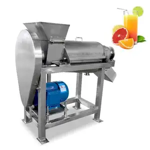Industrial pineapple juice extracting machine/apple juice making equipment/squeezer juicer