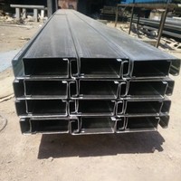 Acier structurel galvanisé à froid haute résistance Q345 Q235, profilés en acier galvanisé, poutre en acier galvanisé en forme de Z