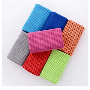 High quality multi-Colors Super Absorbent Sport Towel Customized Size Logo Gym Microfiber Cooling Towel with individual packing