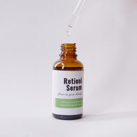 Sérum Visage au Rétinol Marque Blanche Anti-Âge Anti-Rides Acide Hyaluronique Sérum Éclaircissant et Dépigmentant Personnalisé OEM