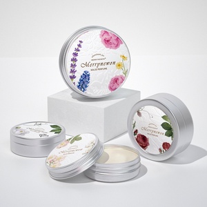 15ml-30ml Aluminum Tin Custom Design Solid Balm Packaging with Sticker Printing Recycled Materials Luxury Cosmetic Jar - Product Image 2