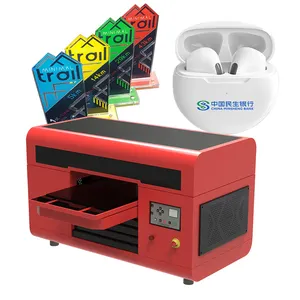 DOMSEM 3360 UV 잉크젯 필름 스티커 인쇄 기계 전송 프린터 TX800 헤드 소형 포맷 A3 + AB 스티커 Dtf uv 프린터