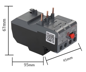 Trong kho delix jrs1dsp-25 Rơle quá tải nhiệt 1A 1.6A 2.5A 4A 6A 18A công tắc bảo vệ cjx2s jrs1dsp-25 5.5 - 8A - Product Image 3