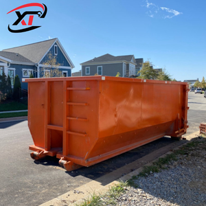 בניין פסולת בניין לגלגל על גליל מיכל חד פעמי משאית חד פעמי, מותאם אישית לגלגל את dumpers - Product Image 6