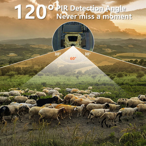 กล้องติดตามสัตว์ 4K พลังงานแสงอาทิตย์ เซ็นเซอร์ CMOS 20.1MP ไฟอินฟราเรด 940nm 42 ดวง กันน้ำ IP65 กล้องสำหรับล่าสัตว์กลางแจ้ง - Product Image 4