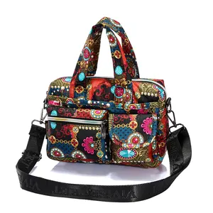 ViViSECRET Fashion Colorful Lady Handbag Shoulder Bag Tote Purse Polyester For Women