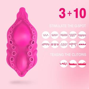 Invisible Quiet Women's Panty Vibrator APP Control Wearable Clitoral Massage Sex Stimulator with Sucking Feature - Product Image 3