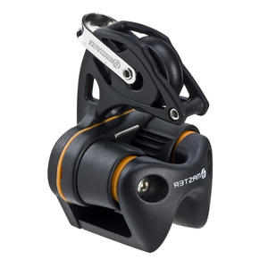 BB-2211FE Single Wheel/<b>Shackle</b> with 22mm Wheel Diameter 6mm Wire Diameter Lug/Clip Rope Sailboat Ball Pulley Parts & Accessories - Product Image 1