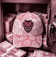En stock, livraison rapide : Chapeaux Dandi originaux en daim personnalisés à 5 panneaux, Chrome Gorras Barbas Fino Innedit, Boîte de chapeaux Dandi G5 Beard Hats