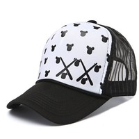 Gorras de Moda, Gorras Trucker, Gorras Hip-Hop, Gorras con Espuma Frontal, Logotipo Impreso, Malla Trasera Transpirable, Gorras Altamente Estructuradas con Logotipo Impreso