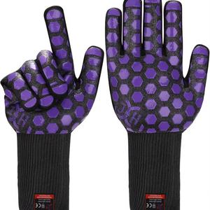 Gants de sécurité résistants à la chaleur, design personnalisé, pour la cuisine, gants de four - Product Image 1
