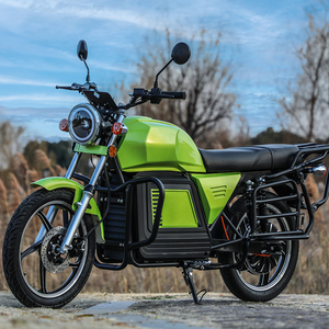Motocicleta Eléctrica <span class=keywords><strong>de</strong></span> Alta Resistencia al Por Mayor, 72V, Gran Capacidad <span class=keywords><strong>de</strong></span> Carga, con Reposapiés Laterales y Portaequipajes Trasero - Product Image 2