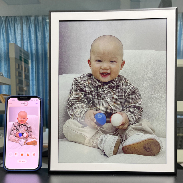 Digital Photo Frame China Direct Supplier Battery Operated Low Power Custom 13.3 Inch Electronic E Ink Display Picture Frame