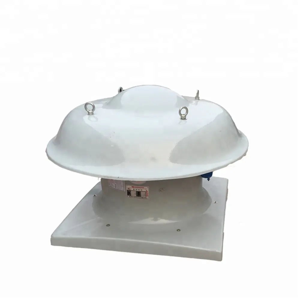 Powered Roof Roof Exhaust Fan FRP Roof Fan for Corrosive Air Distributor Philippines