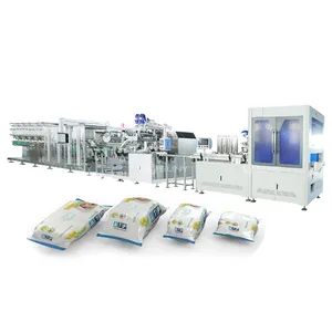 hot sales full Automatic baby wet wipe production line wet wipes making machine