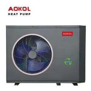 Air to Water Heat Pump Water Heater R290 -25 degree EVI floor heating and DHW