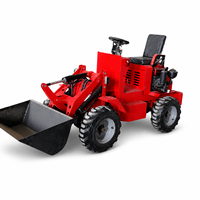 Mini-chargeuse compacte diesel 4x4 avec moteur diesel, machine de construction compacte à vendre