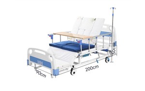 Cama <span class=keywords><strong>de</strong></span> Hospital Eléctrica para Cuidado Médico en el Hogar JAIDUN MEDICAL C con Inodoro para Personas Mayores, <span class=keywords><strong>Alquiler</strong></span>, Garantía <span class=keywords><strong>de</strong></span> 2 Años y Repuestos Gratis - Product Image 3
