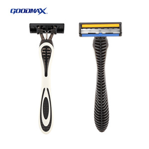 Goodmax Manual <b>Razor</b> 3-Blade Stainless Steel Floating Blade For Men Shaving - Product Image 5