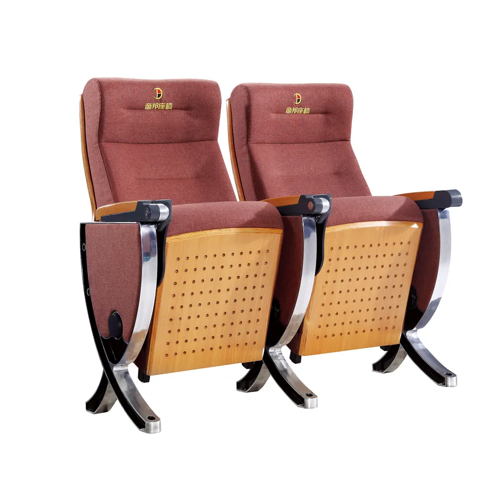 commercial new design theater chair with table conference hall meeting room chair auditorium seating manufacturer